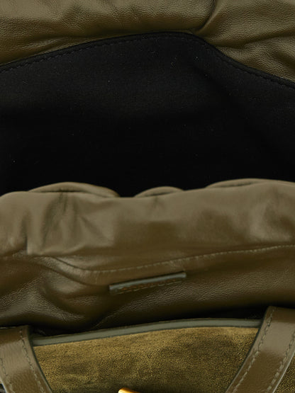 Bicolor Calfskin Handbag