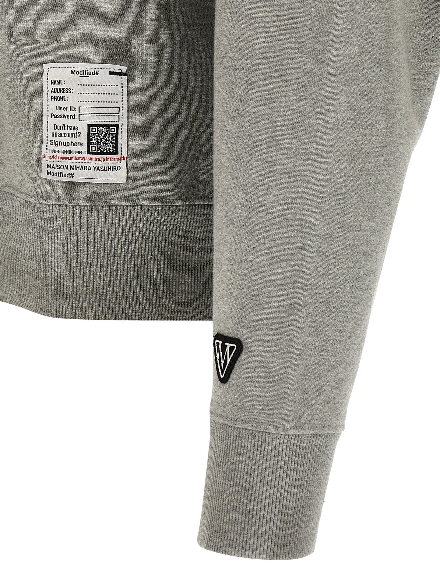 Gray Cotton Sweatshirt