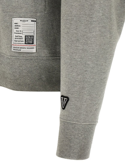 Gray Cotton Sweatshirt