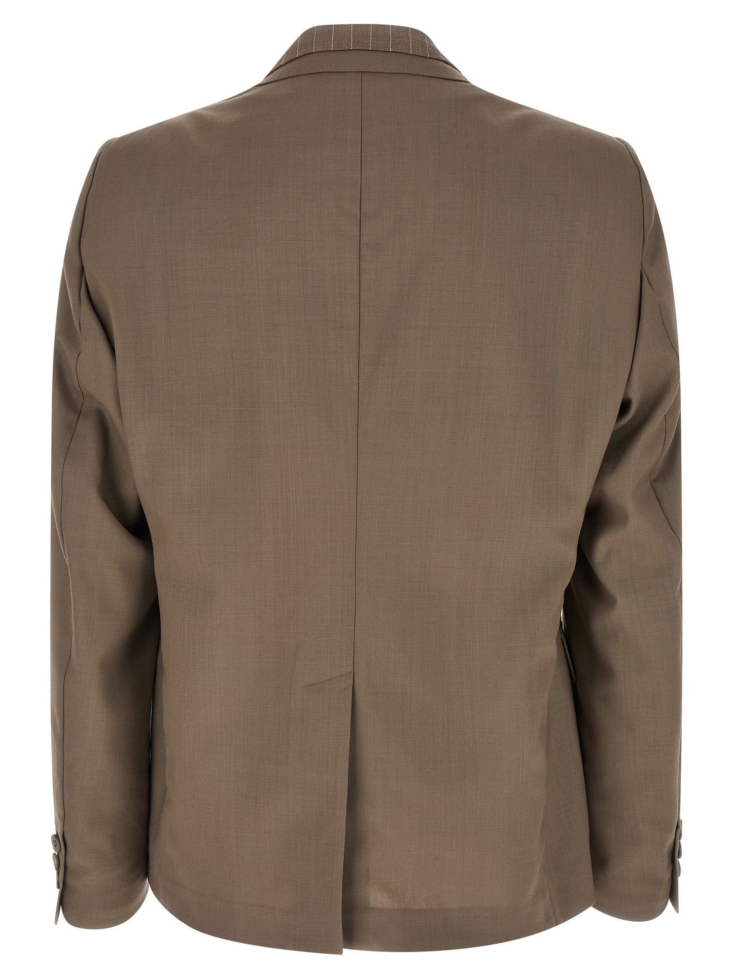 Beige Wool Blazer