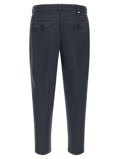 Blue Linen Pants