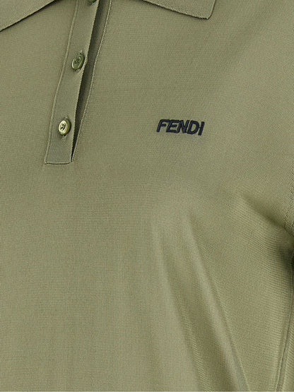 Bicolor Viscose Polo Shirt