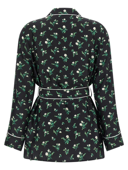 Black Silk Blouse