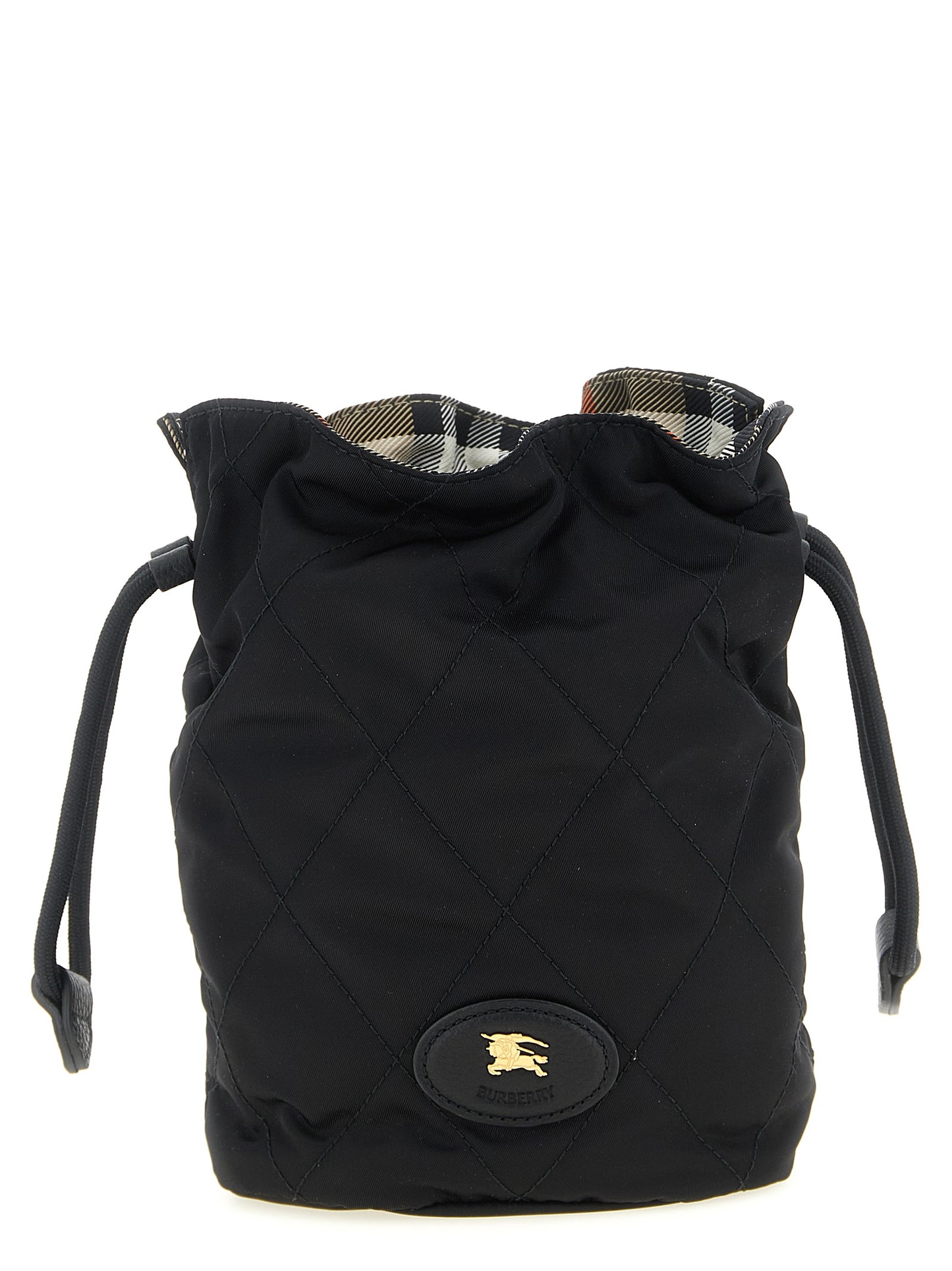 Black Polyamide Clutch Bag