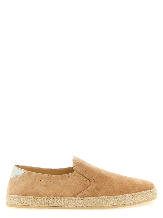 Beige Calfskin Espadrilles