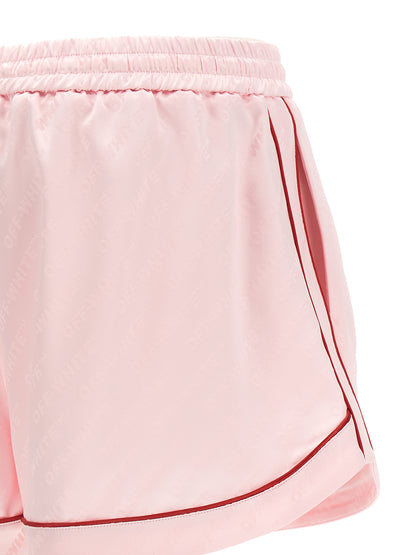 Multicolor Viscose Bermuda Shorts
