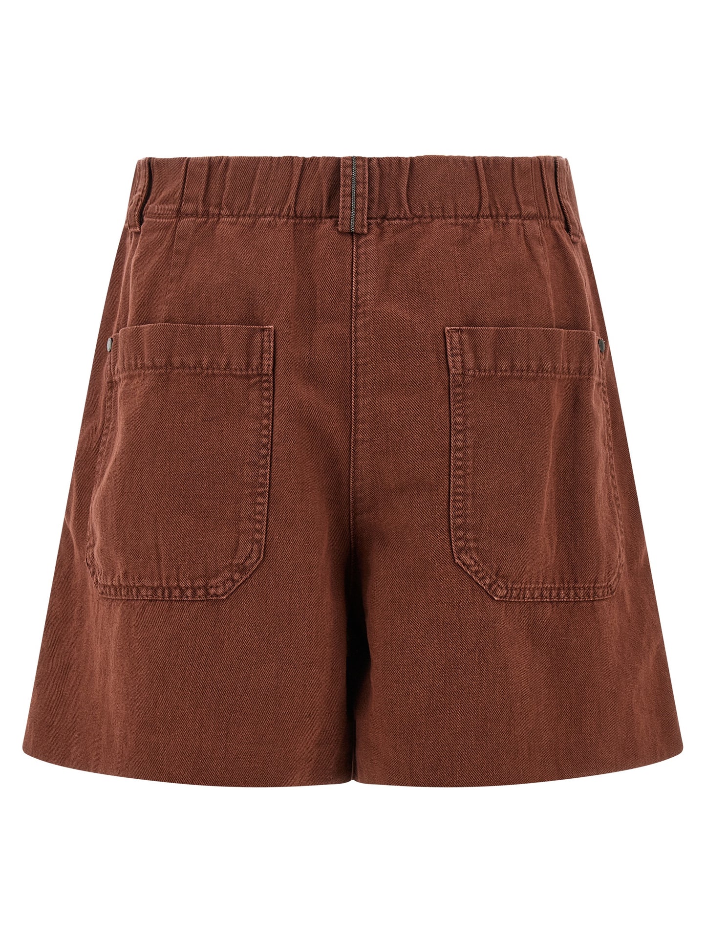 Multicolor Cotton Bermuda Shorts