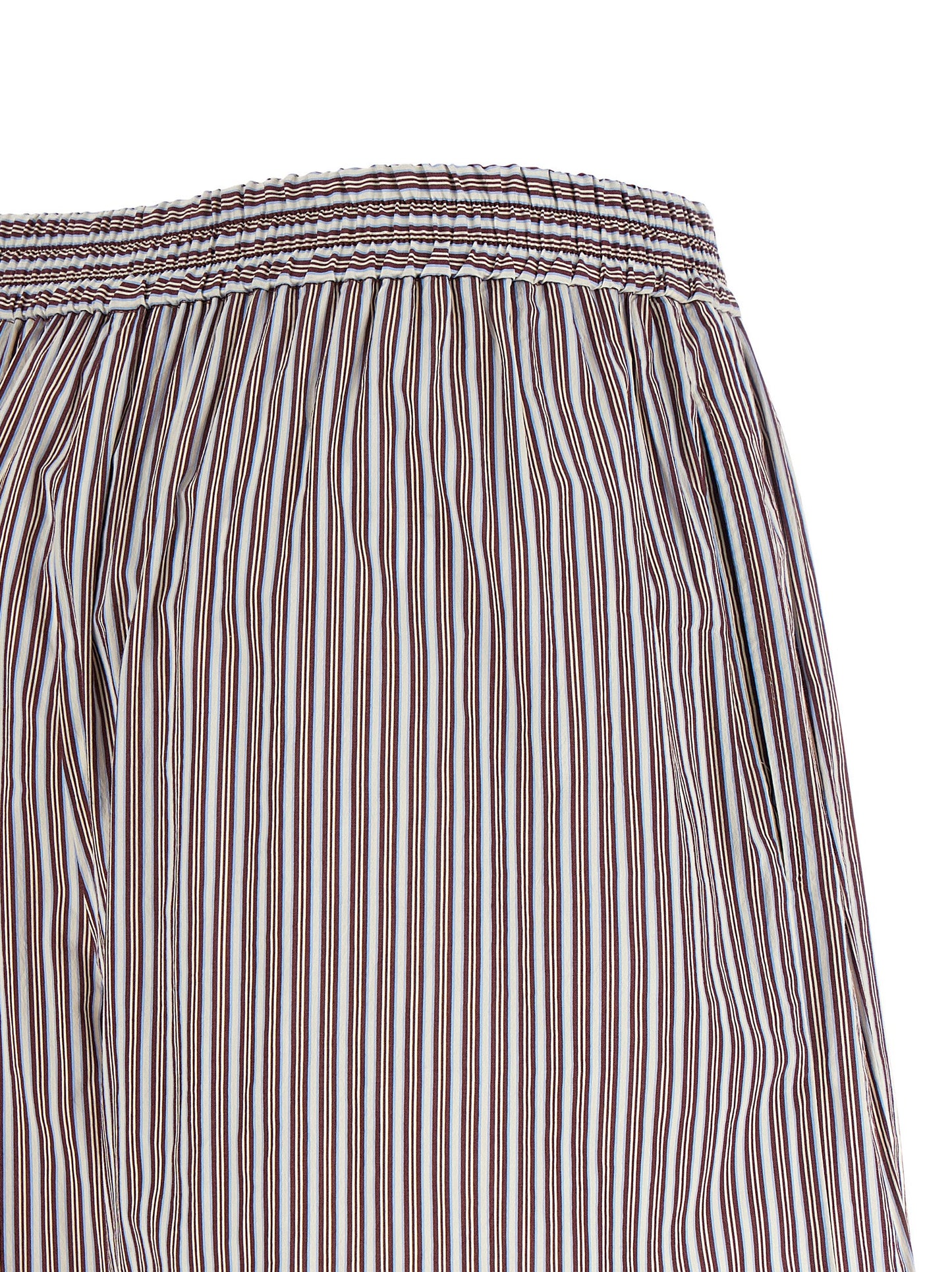 Bordeaux Cotton Bermuda Shorts