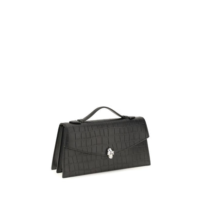 Black Calf Leather Bos Taurus Shoulder Bag