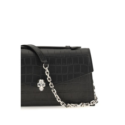 Black Calf Leather Bos Taurus Shoulder Bag