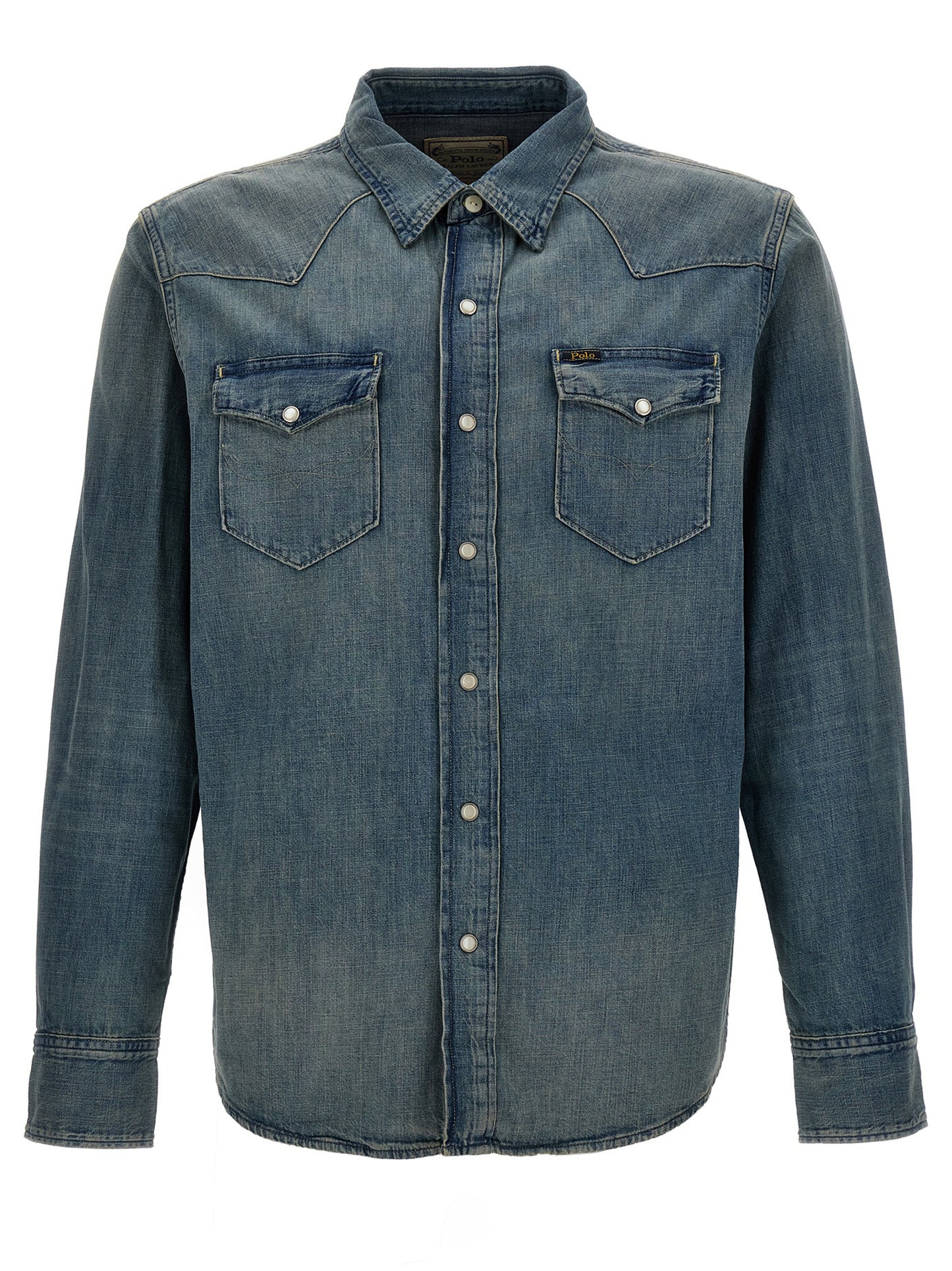 Blue Cotton Blouse