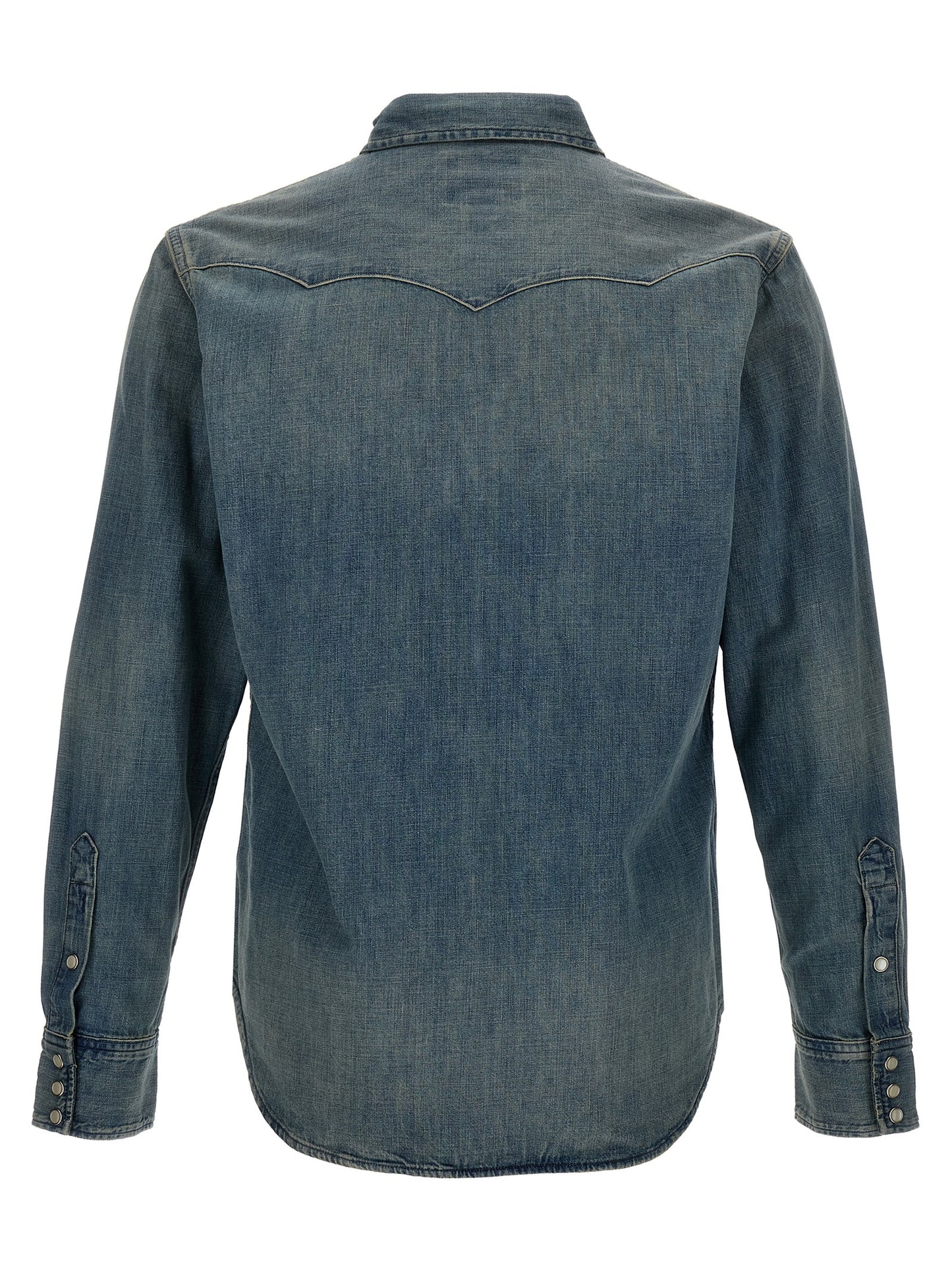 Blue Cotton Blouse