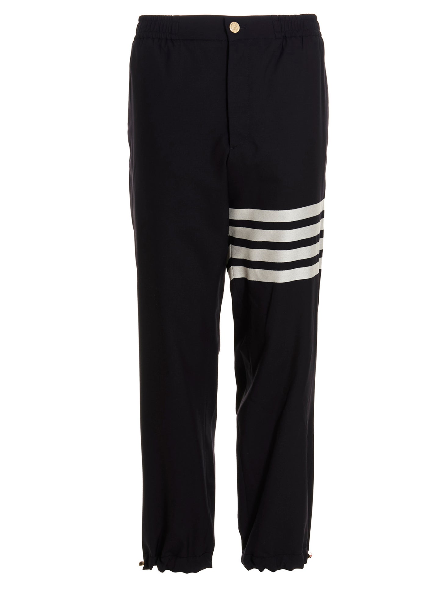Blue Wool Athletic Pants