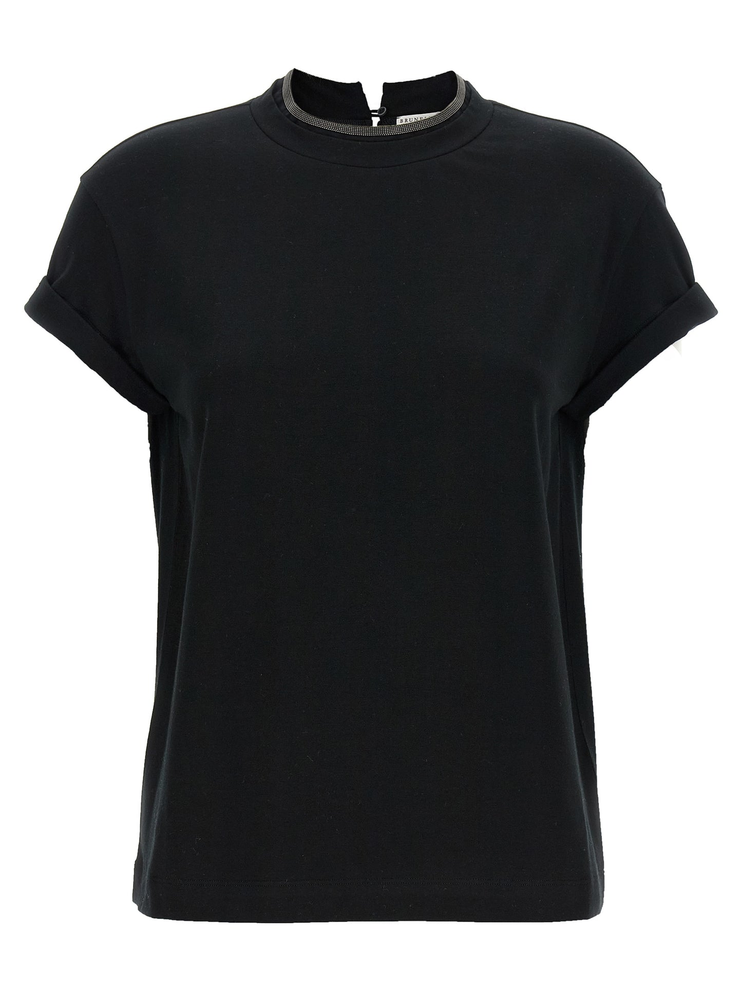 Black Cotton T-Shirt