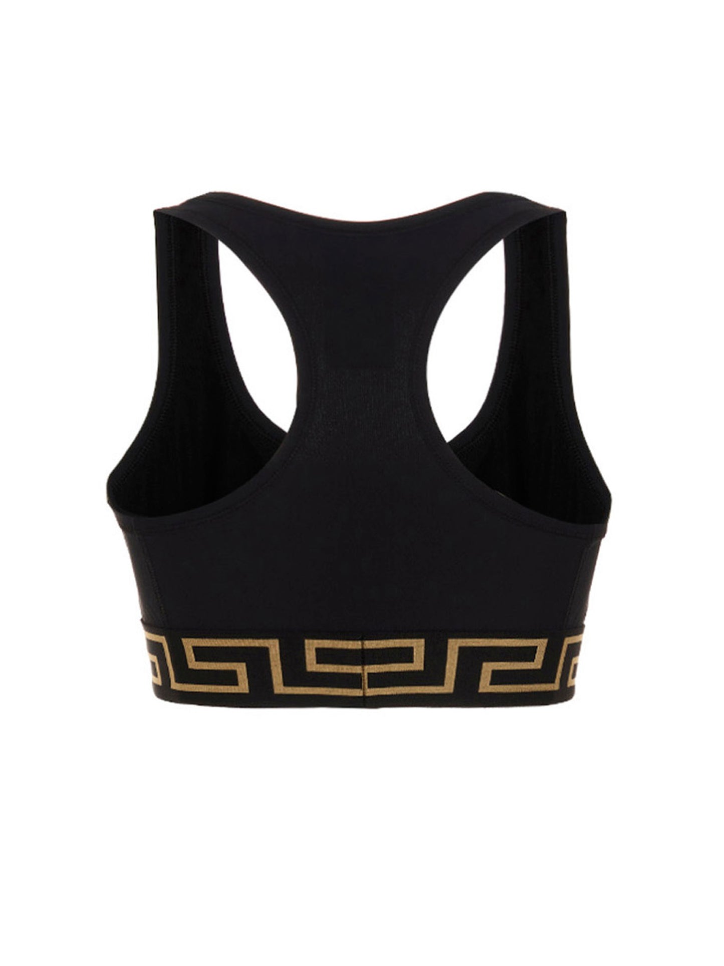 Black Polyamide Sport Bra