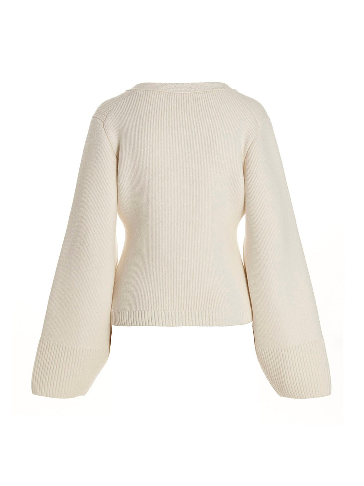 White Cashmere Cardigan