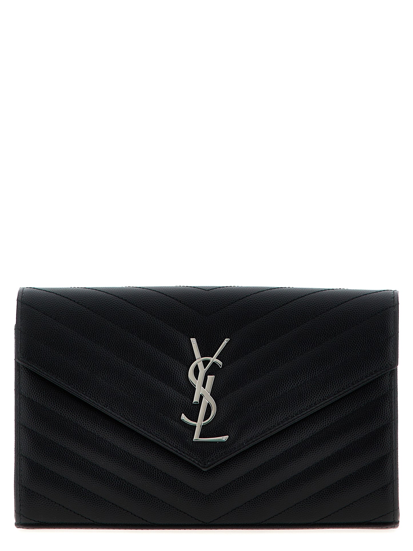 Black Calfskin Clutch Bag