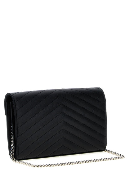 Black Calfskin Clutch Bag