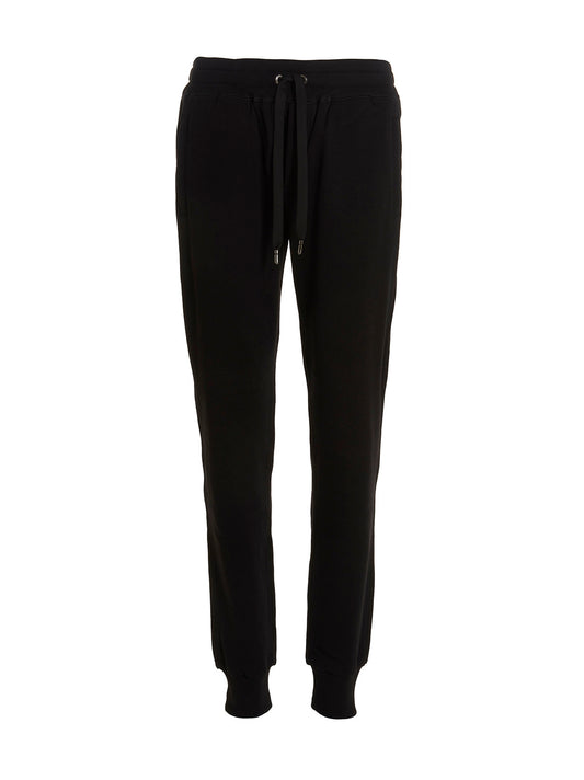 Black Cotton Joggers (Workout Pants)