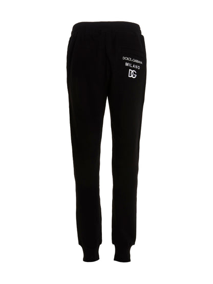 Black Cotton Joggers (Workout Pants)
