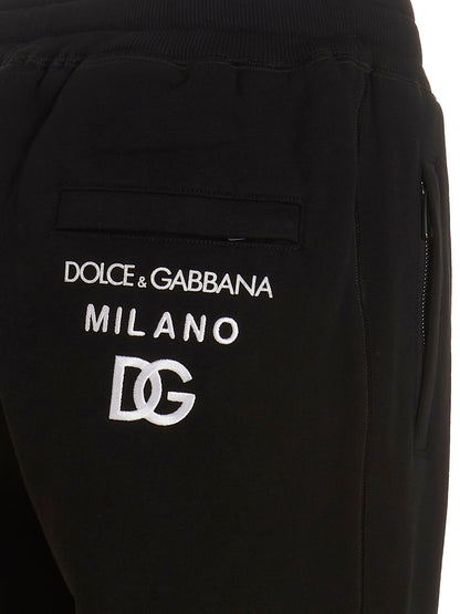 Black Cotton Joggers (Workout Pants)