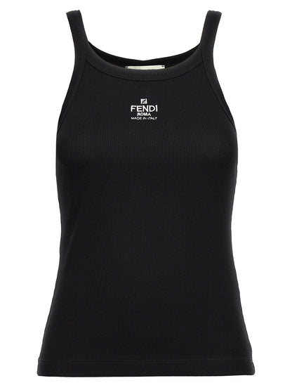 Black Cotton Sleeveles T-Shirt