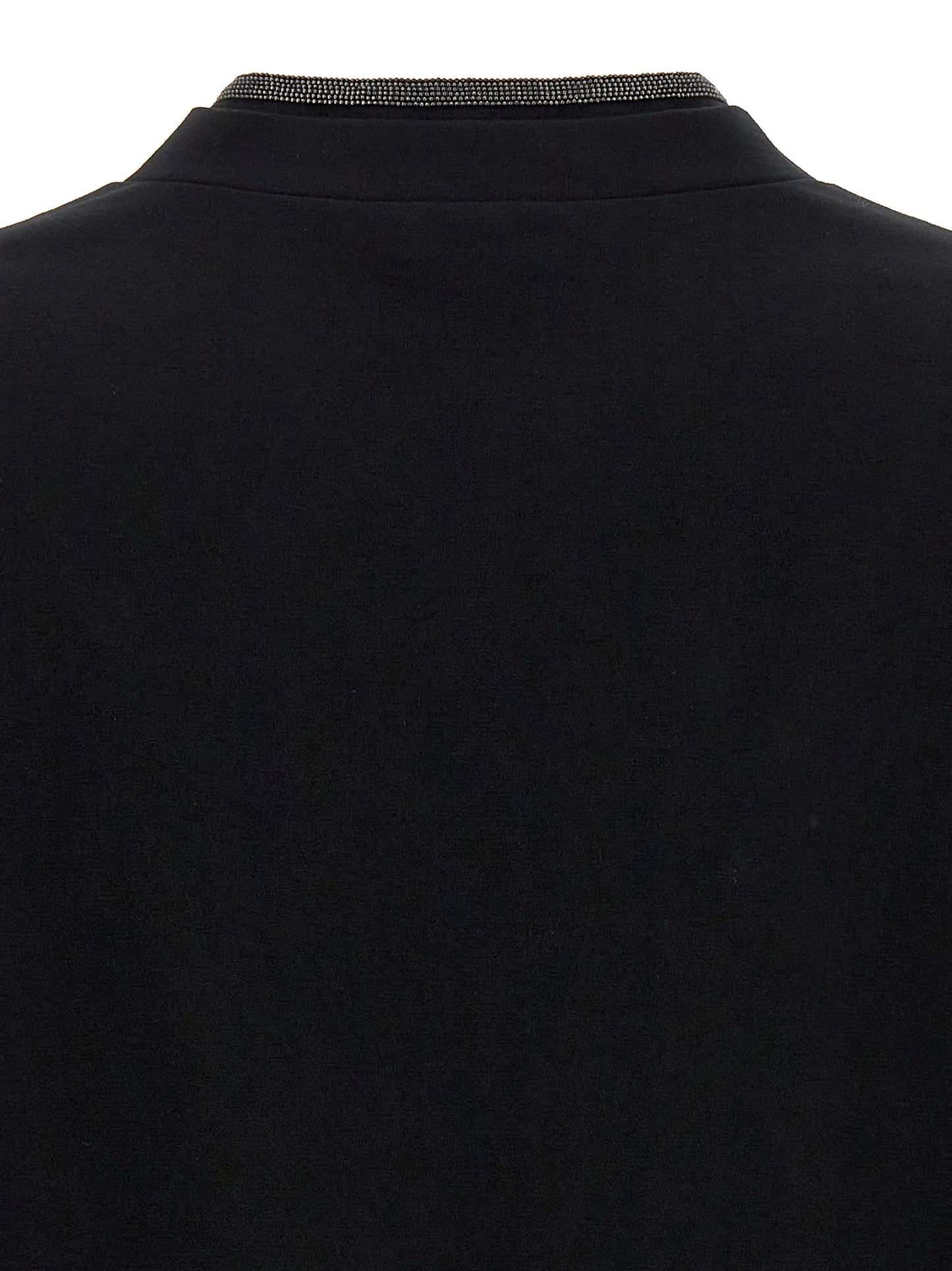 Black Cotton T-Shirt