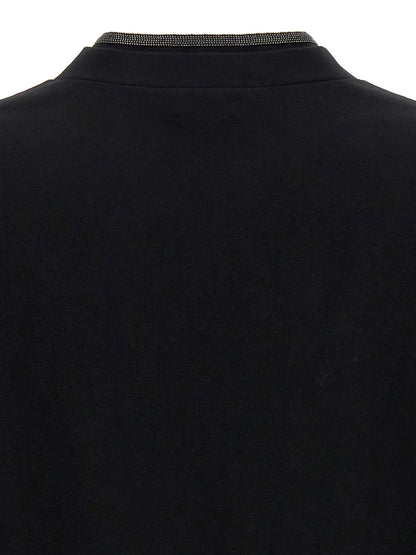 Black Cotton T-Shirt