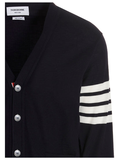 Blue Merino Wool Cardigan