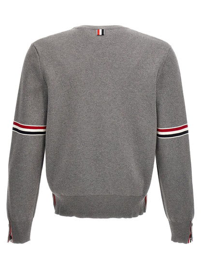 Gray Cotton Cardigan