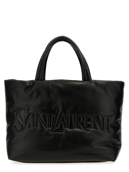 Black Lamb Leather Tote Bag