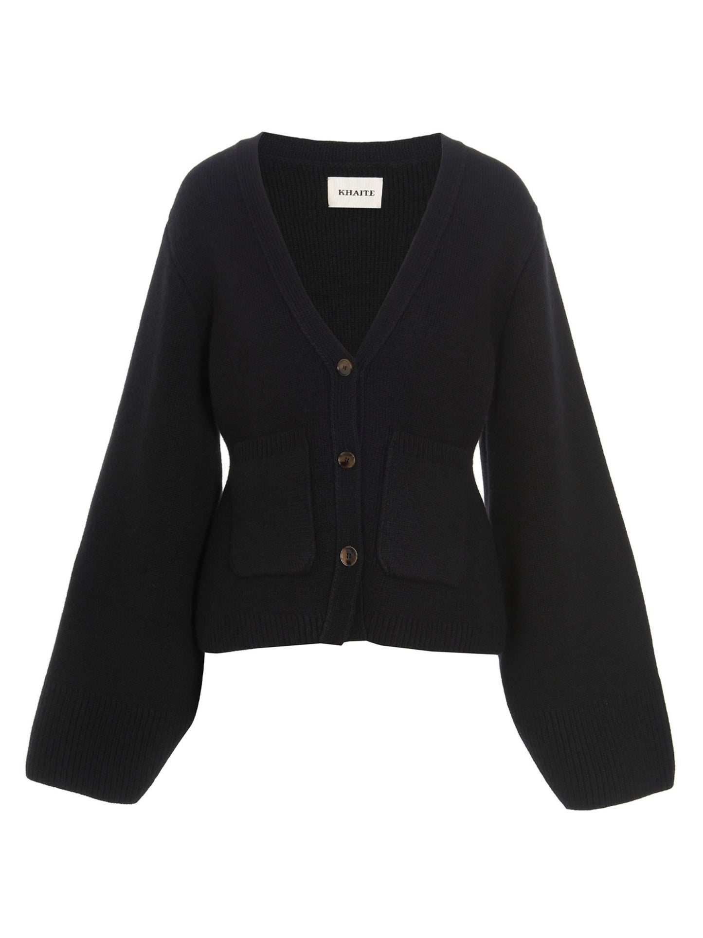 Black Cashmere Cardigan