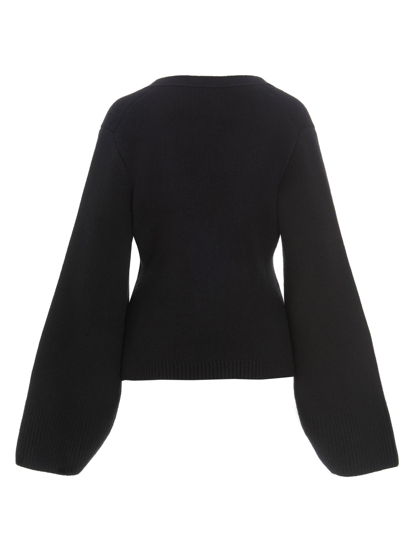 Black Cashmere Cardigan
