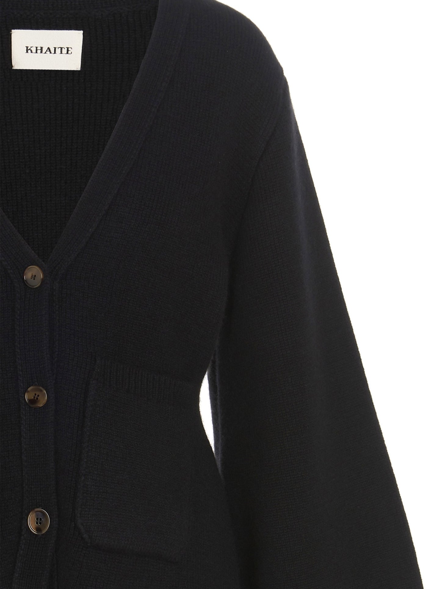 Black Cashmere Cardigan