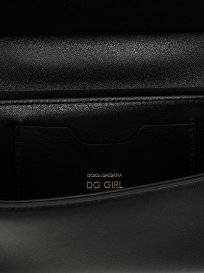 Black Calfskin Crossbody Bag