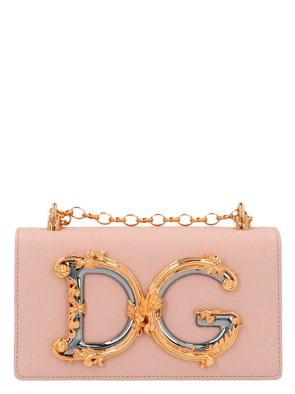 Multicolor Lamb Leather Crossbody Bag