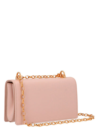 Multicolor Lamb Leather Crossbody Bag