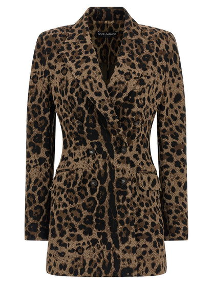 Brown Viscose Blazer