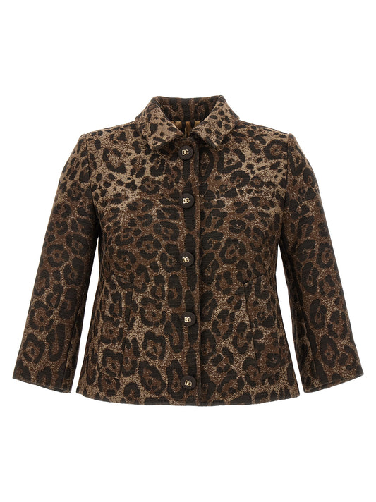 Brown Virgin Wool Blazer