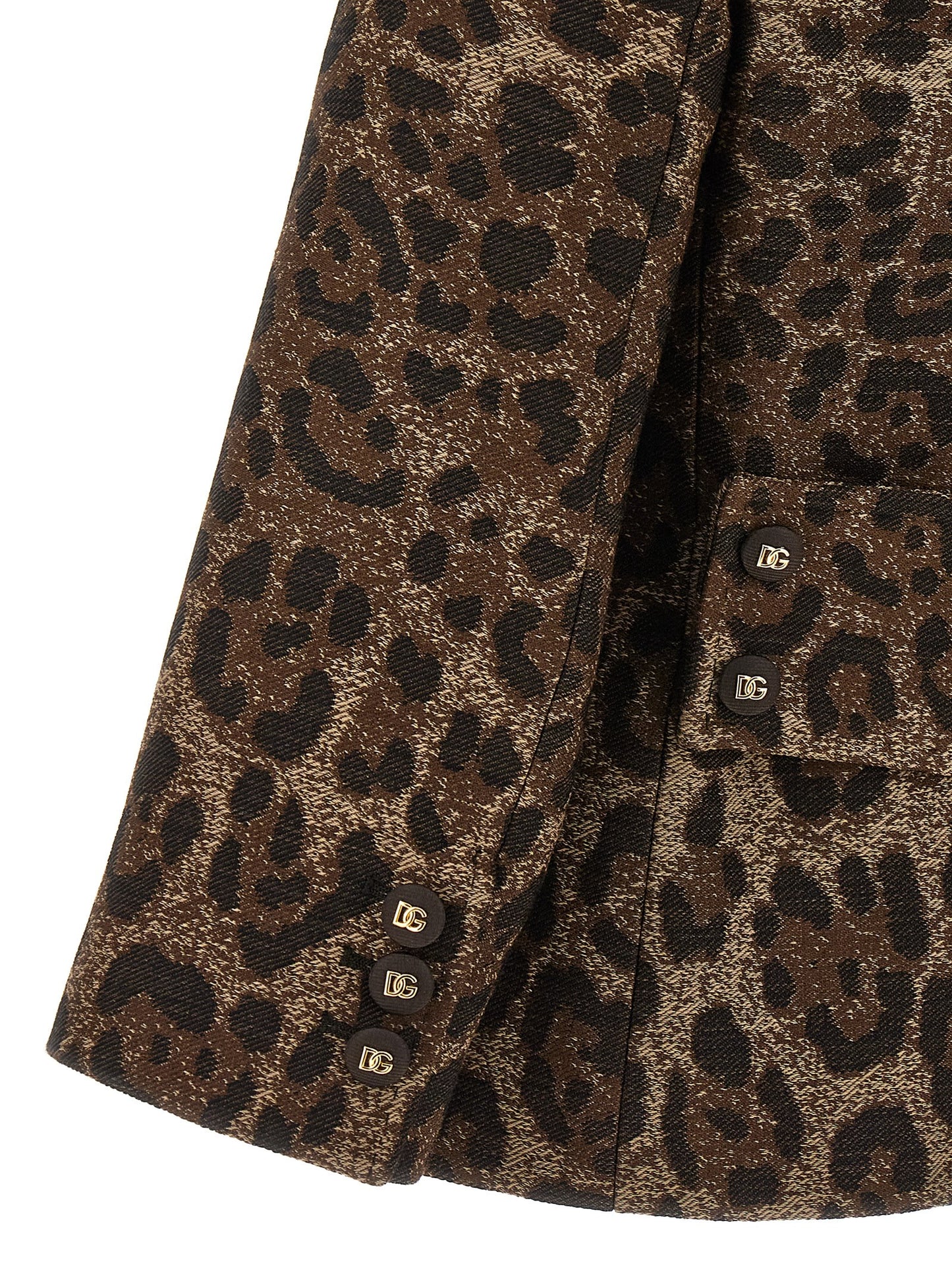 Brown Virgin Wool Blazer