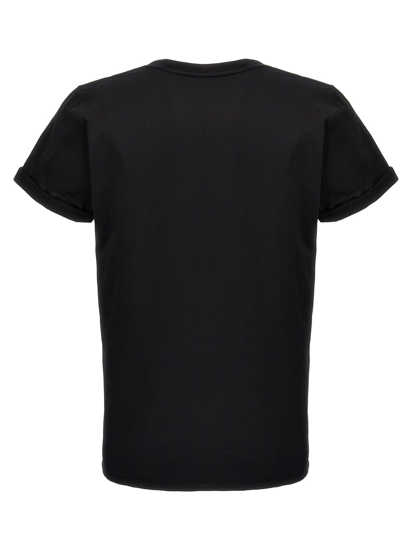 Black Cotton T-Shirt
