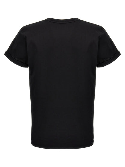 Black Cotton T-Shirt