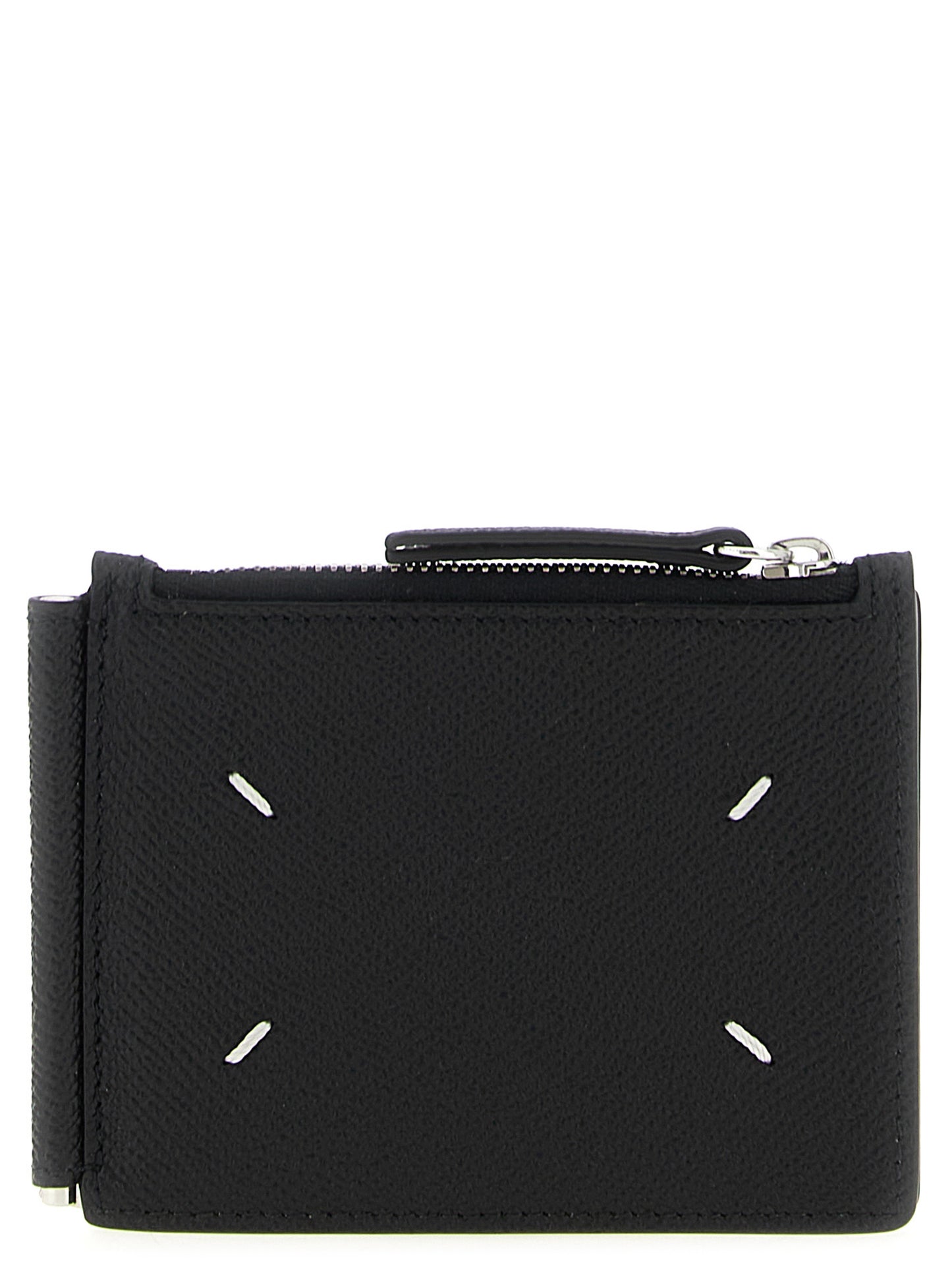 Black Leather Leather Wallet