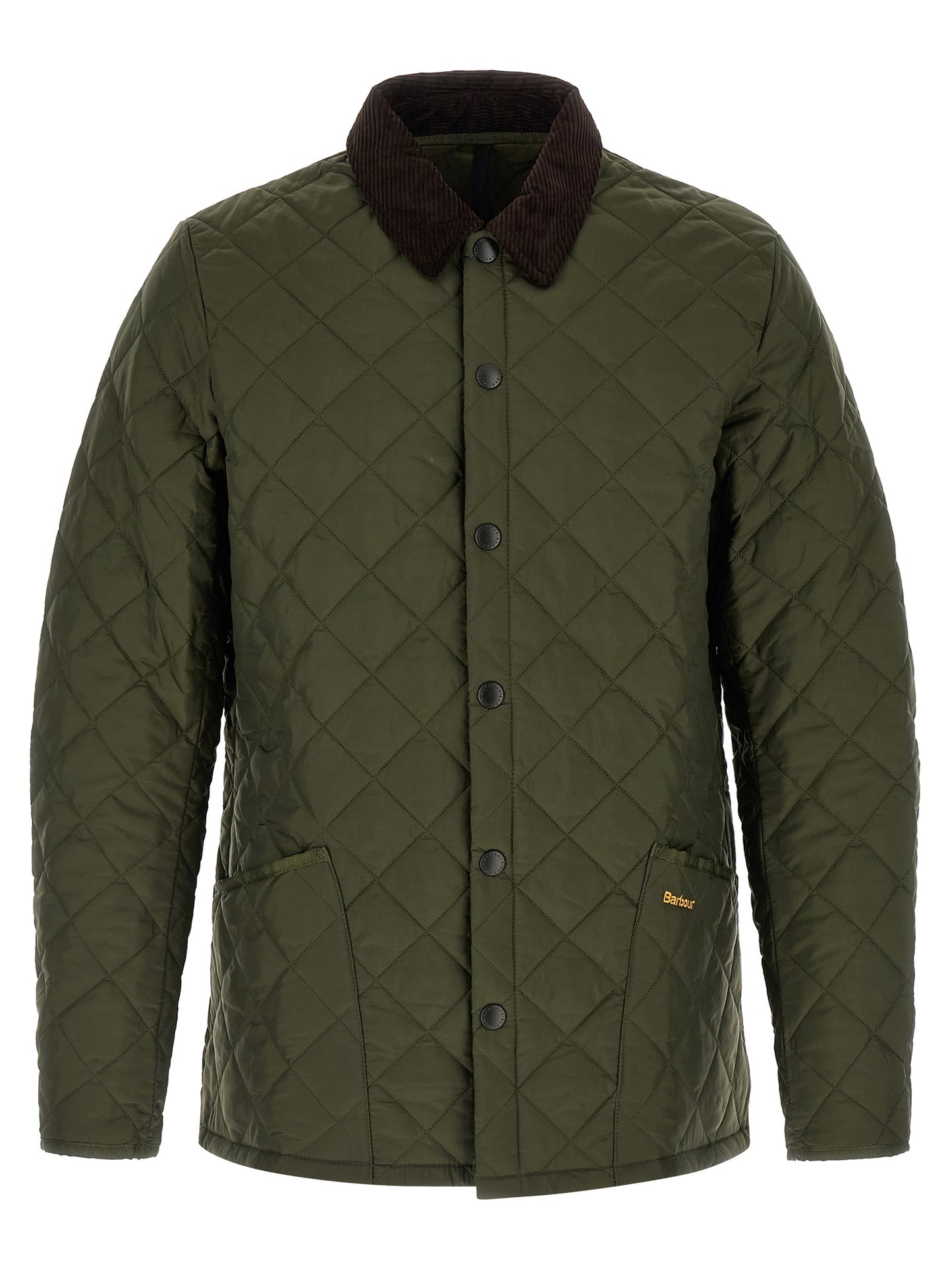 Bicolor Polyamide Full-Length Jacket