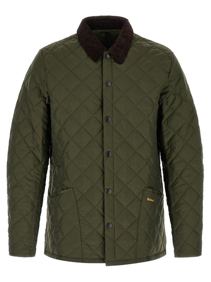 Bicolor Polyamide Full-Length Jacket