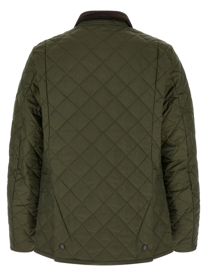 Bicolor Polyamide Full-Length Jacket