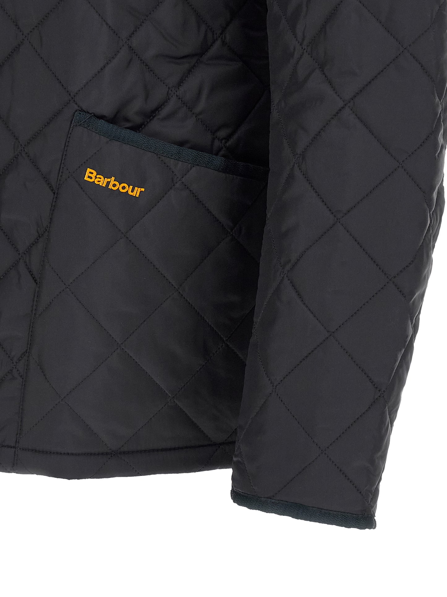 Blue Polyamide Full-Length Jacket