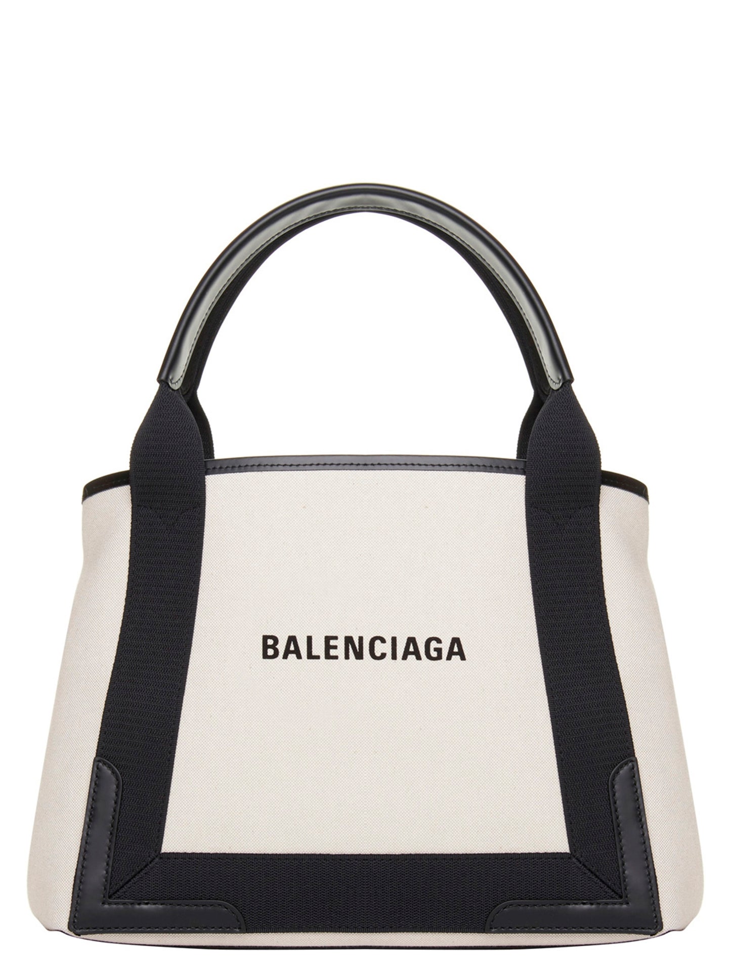 Bicolor Canvas Tote Bag