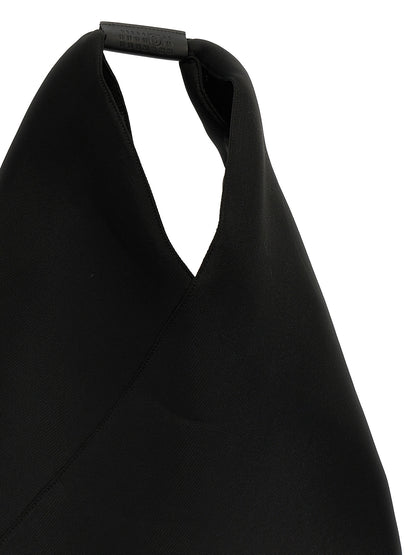 Black Polyester Shoulder Bag
