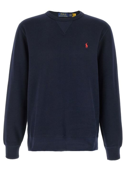 Blue Cotton Sweatshirt